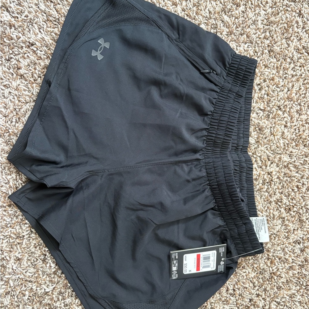 Under Armour Black Women's Performance Running Shorts